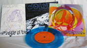 Image of "The Edge of the Moon/Mystery Girl" Blue 7"