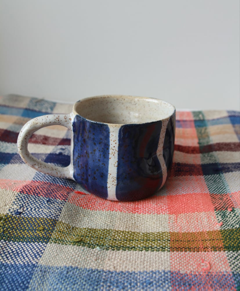 Image of Striped Mug - Midnight 