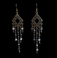 Image 1 of BLACK RIVER SHELL EARRINGS 