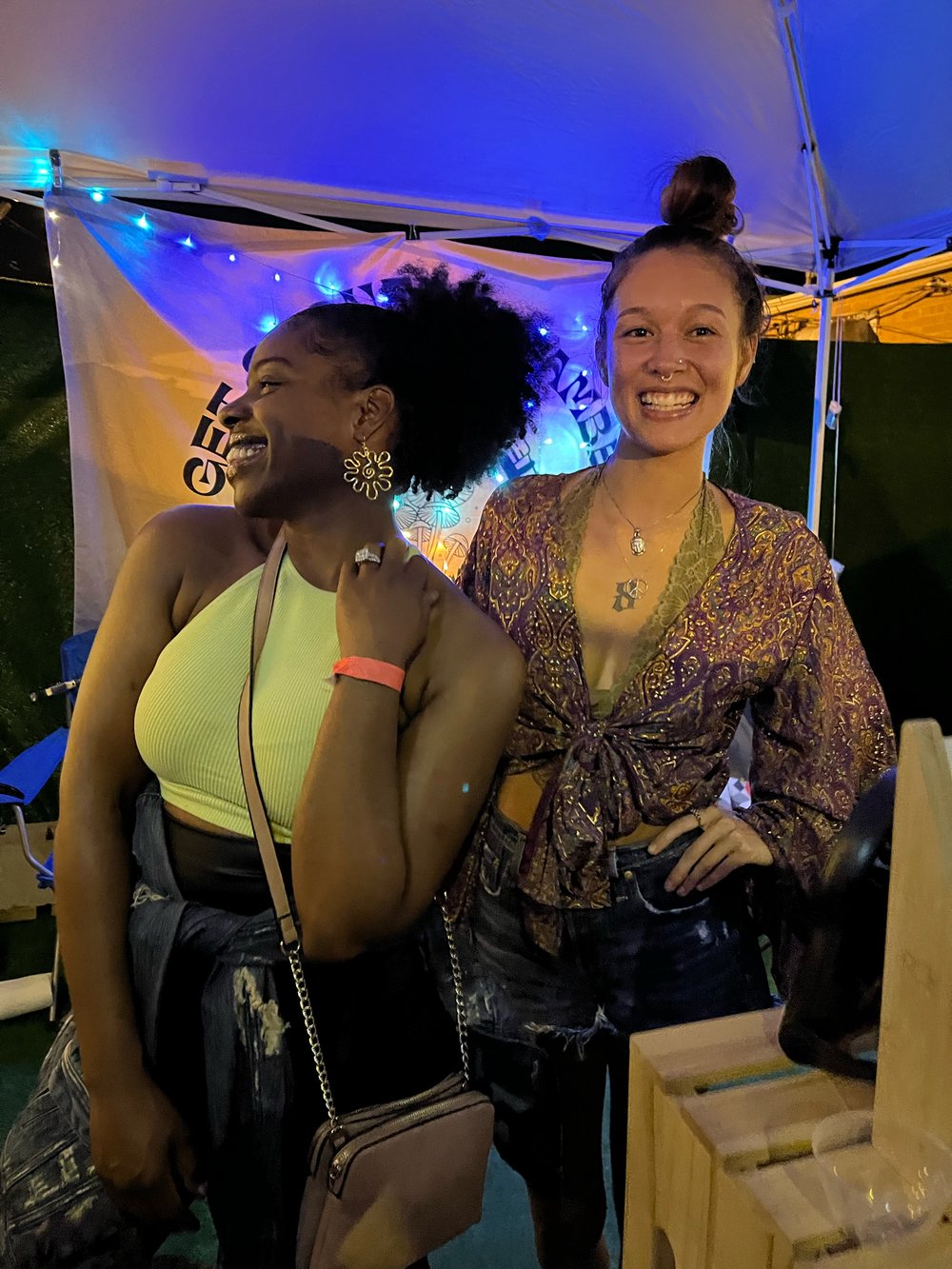 Image of Groovy flower earrings 