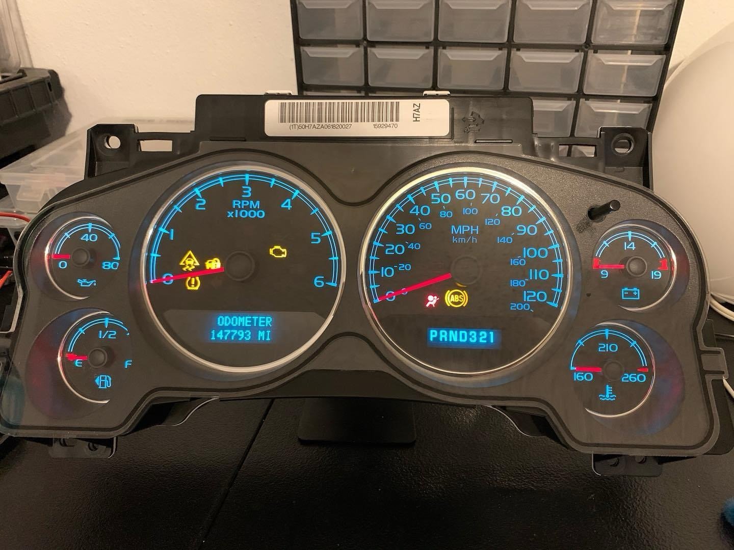 tahoe instrument cluster repair