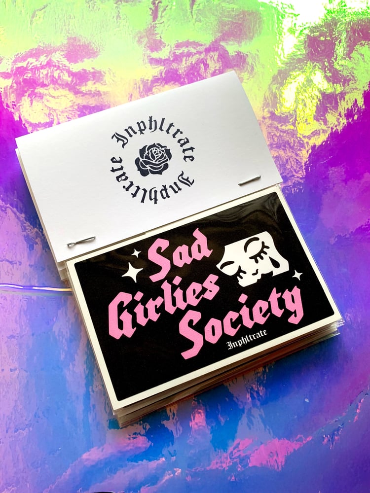 Image of Sad Girlies Society Sticker Pack