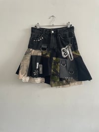 Image 1 of Camo and Flail Mini Skirt 1/1 Size S