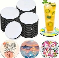 2001 Sublimation Car Coaster Blanks