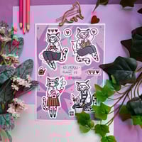 Image 1 of Cozy Kocimorki - vinyl sticker set