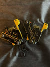 Pair of tattoo machines black/yellow well tested blade runners