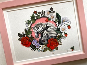 Image of Pharaoh's Horses Framed Cutouts Original