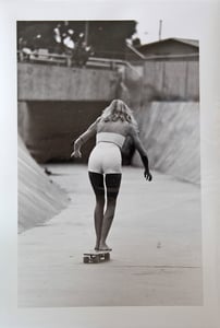 Image of Vintage Dick Hoole Black & White Skateboarding Images