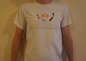 Image of White T-shirt, Who The Fuck Is Orange Room (Mens)