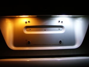 Mk4 jetta license cheap plate light