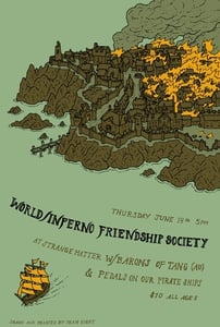 Image of World / Inferno Friendship Society at Strange Matter in RVA