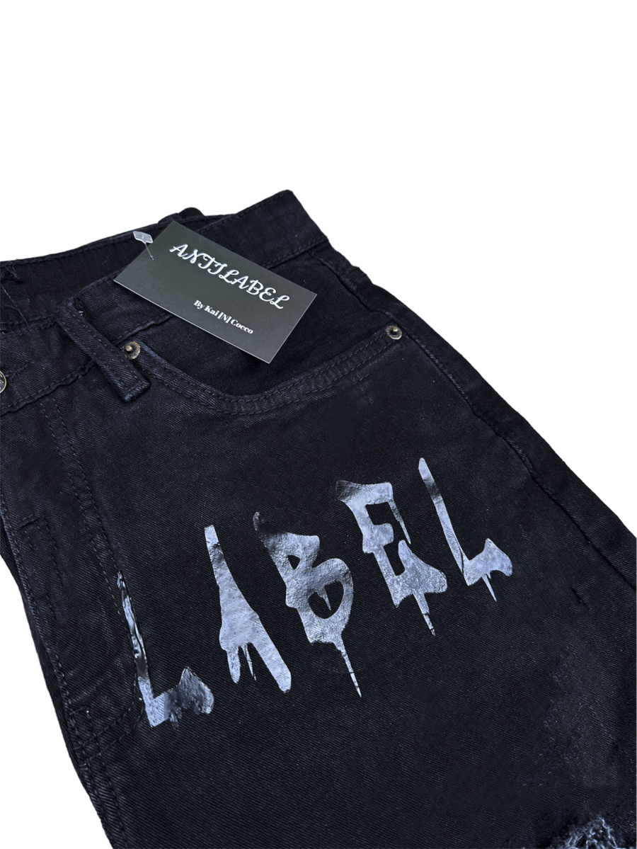 Image of PHANTOM RELAXED FIT DENIM (VANTA BLACK)