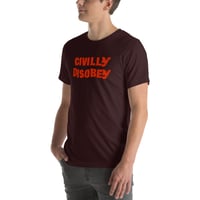 Image 16 of Civilly Disobey Anarchist's Unisex t-shirt