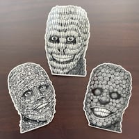 Image 1 of Megahead stickers 3-pack