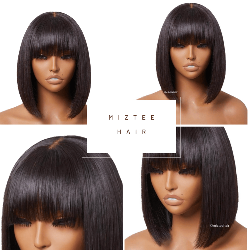 Image of 10” Fringe Bob Wig
