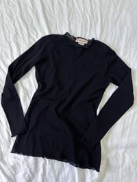 Image 2 of Vintage sheer shirt // S