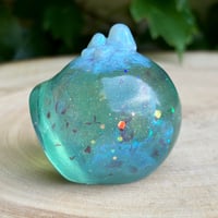 Image 2 of Resin Owlberry (CollectedCon Exclusive Sea Glass Glitter)