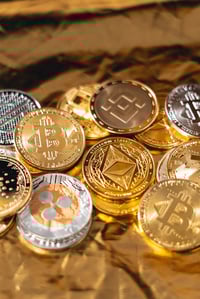 Metal CRYPTO Coin