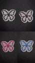 Barbwire Butterfly Sticker  Image 3
