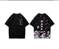 Image 1 of Dark bat in the ocean t-shirt back print 