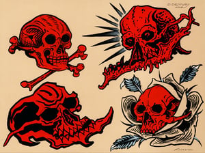 Image of Split Set of Skull Flash w/Nick Hall