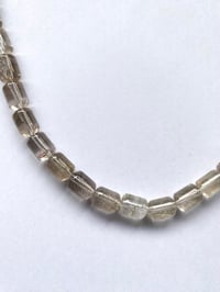 Image 2 of Rutile and Smokey Quartz necklace 