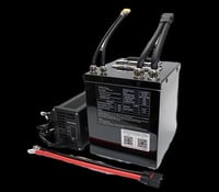 Image 2 of 60v 24Ah 150A Lithium Ion Battery with Case