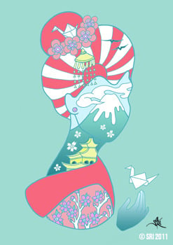 Image of Sakura Print