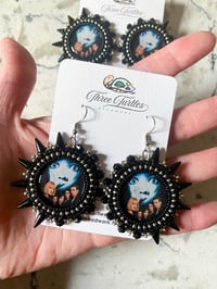Image 2 of Scream Earrings (Dangly or Studs)