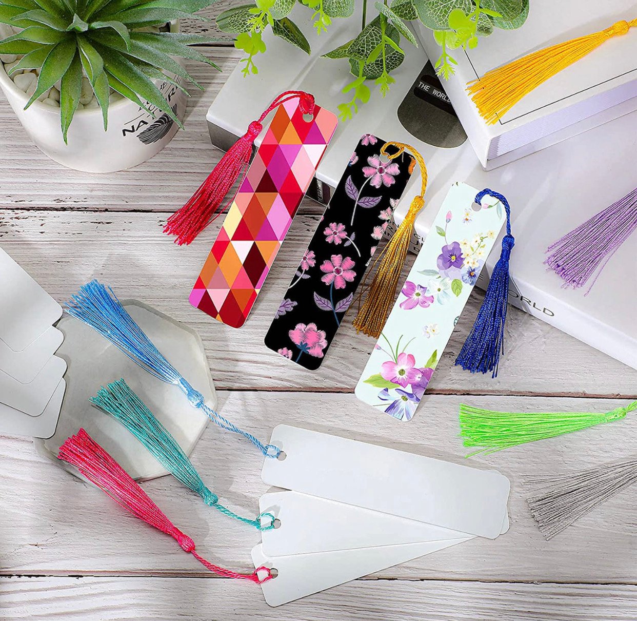 30pcs Sublimation Blank Bookmarks, Sublimation Blank Products Diy Bookmark  Craft Projects Sublimati