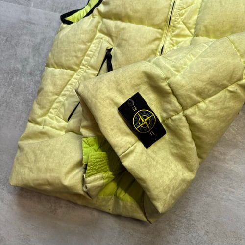 Image of AW 2019 Lino Resinato Down - TC Gilet, Size XL