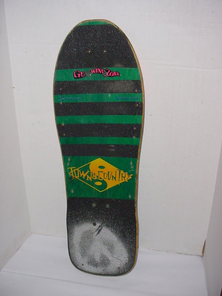 Image of Old School Skateboard 1986 Town & Country Ken Park "Mugger" Pro Model Deck Rare