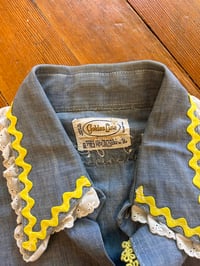 Image 3 of 1970s Peanuts Chambray Sz M 