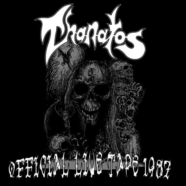 Image of THANATOS - OFFICIAL LIVE TAPE 1987 CD