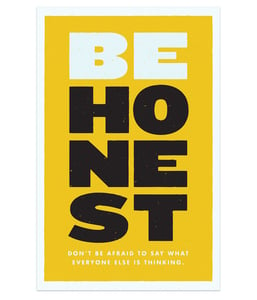 Image of Be Honest