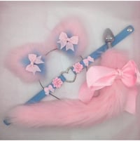 Blue/pink petplay Set 