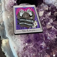 Image 4 of “The Lovers” Tarot Plate