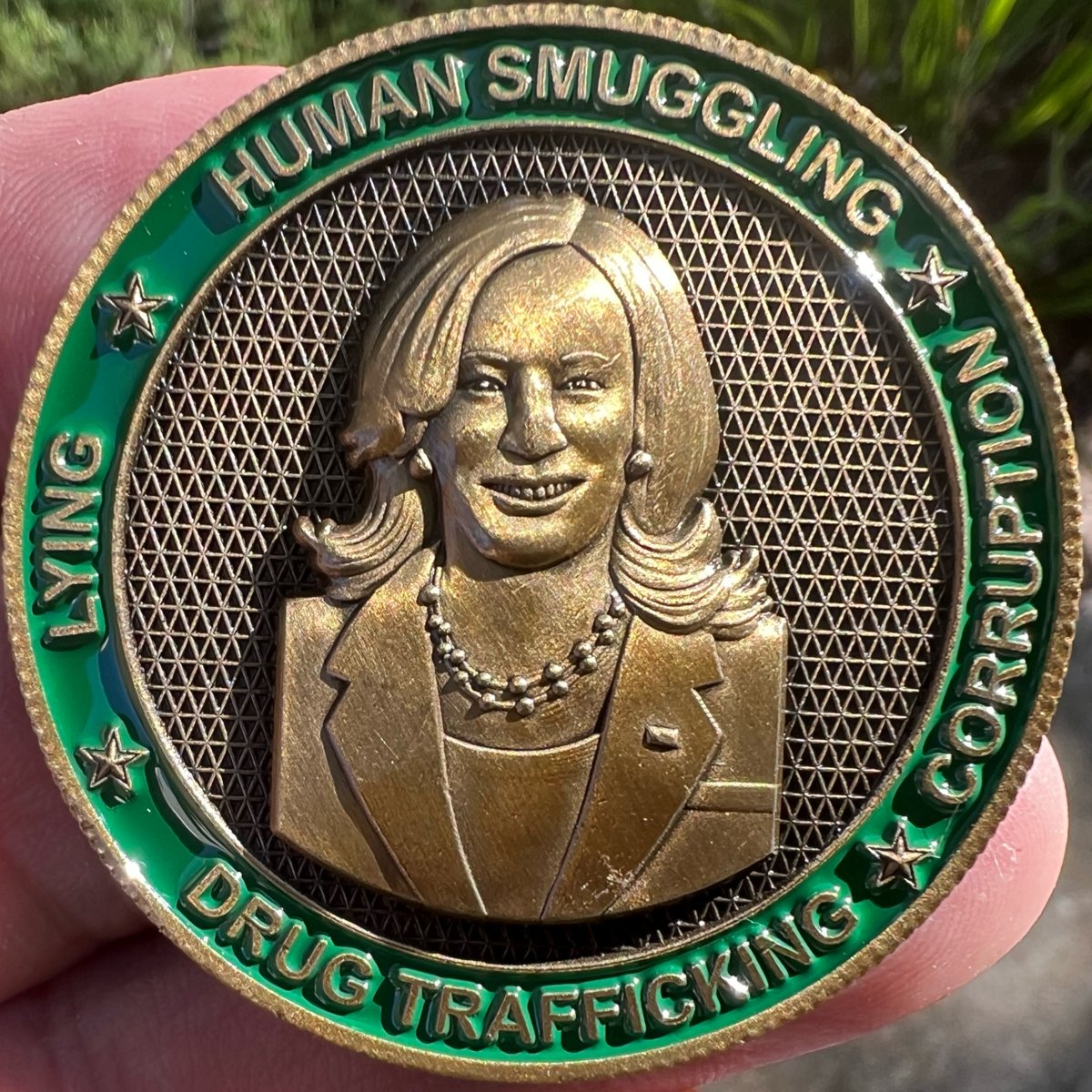 Image of BIDEN/HARRIS SMUGGLING CARTEL COIN