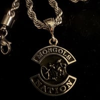 MONGOLS NATION SO CAL ROCKER PENDANT