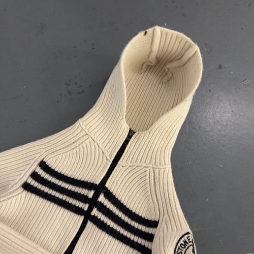 Image of AW 2005 Stone Island Heavyweight Wool zip up, size small