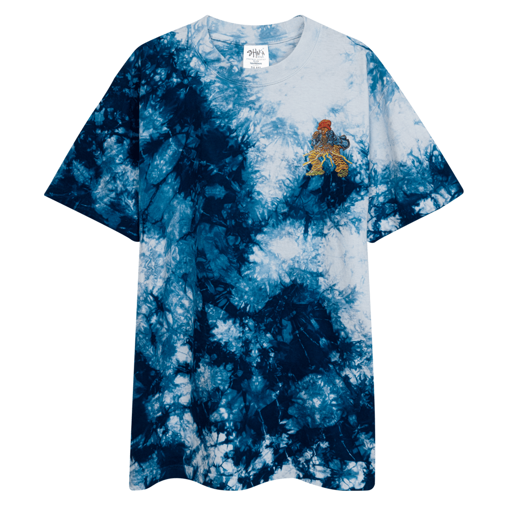 "AUDACI" SLO Tie-Dye Shirt [ART ILLUSTRATED BY GREGORY HAWKINS]