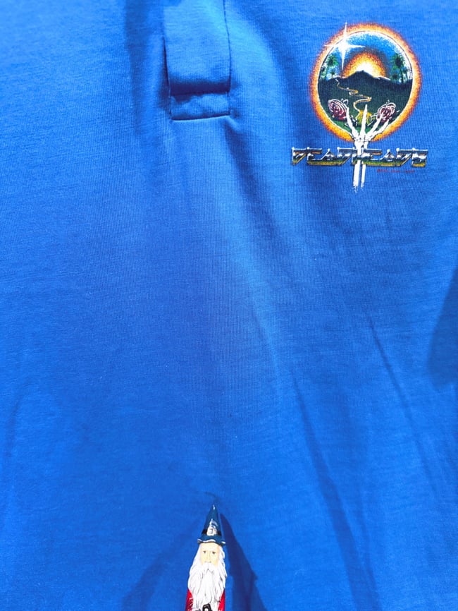 Grateful Dead 1983 DEAD HEADS Polo Shirt - Size M