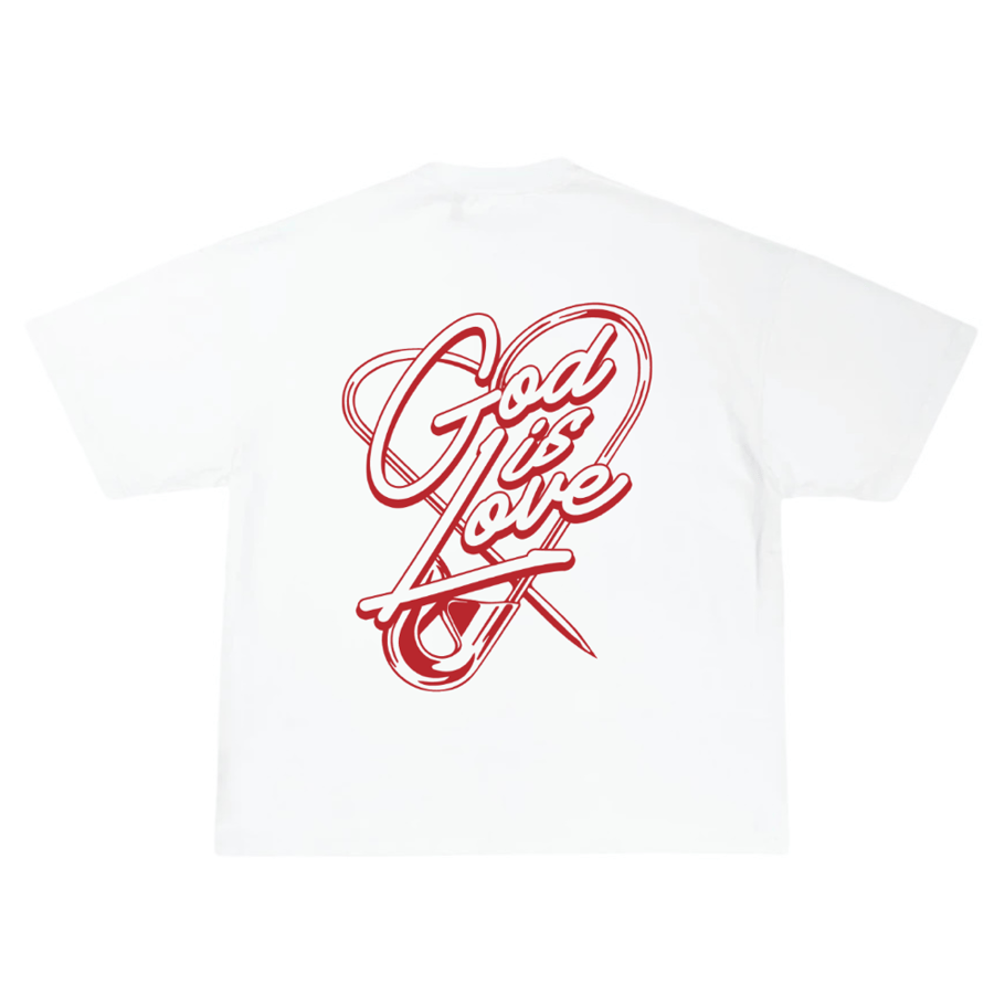 Image of God is love t-shirt white 