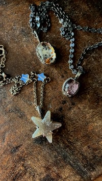 Image 2 of Druzy star pendant 