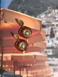 Image 3 of LARGE SUN EARRINGS 