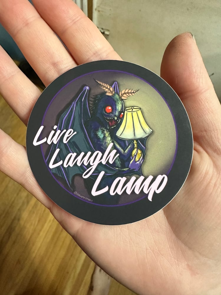 Image of Live Laugh Lamp Mothman