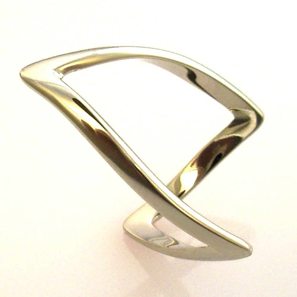 9ct gold clearance double wishbone ring