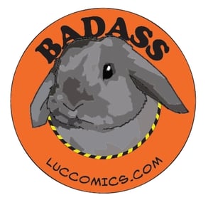 Image of Baddass Bunny Sticker