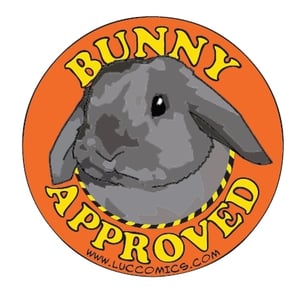 Image of Bunny Approved Sticker