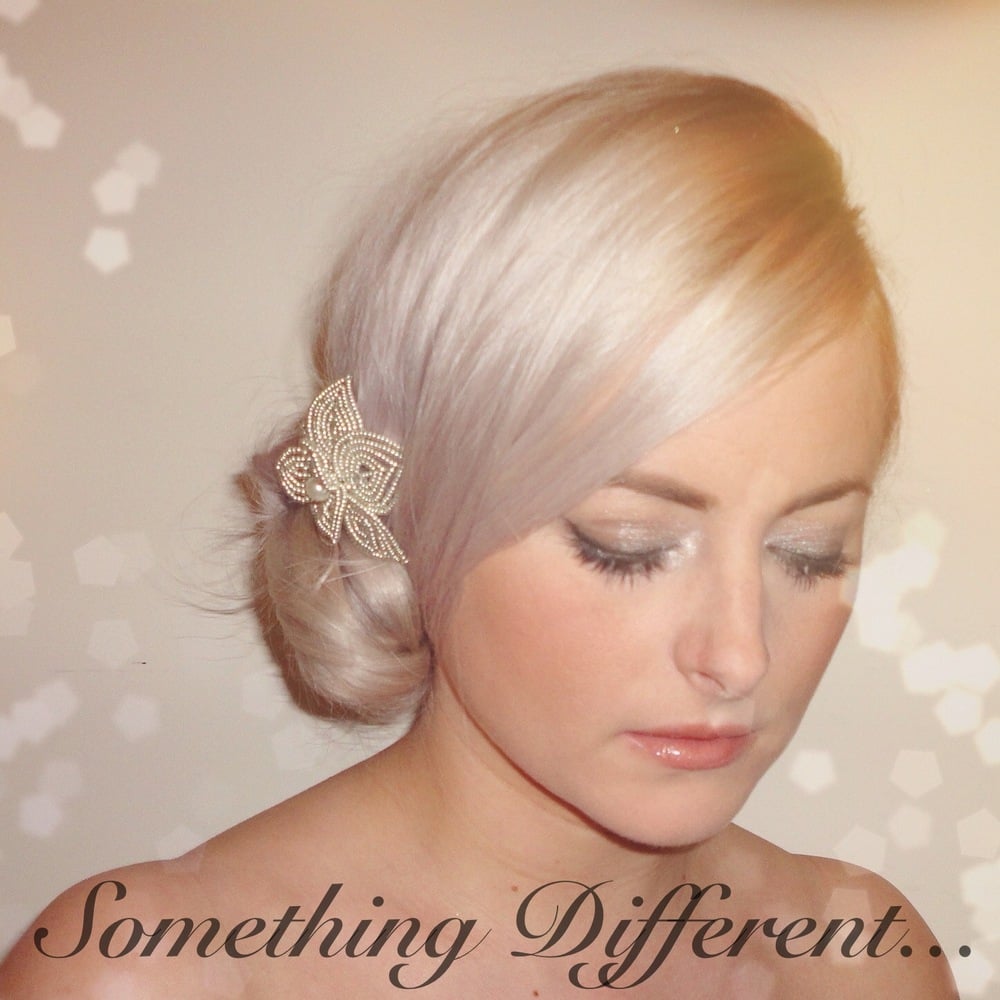 Image of Ava (Beaded Flower Hair Clip)